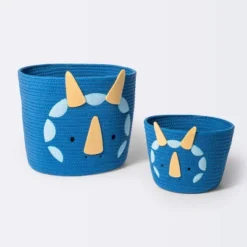 Coiled Rope Forest Animal Small Round Storage Basket - Dinosaur - Cloud Island™ 7 Coiled Rope Forest Animal Small Round Storage Basket - Dinosaur - Cloud Island™ -Cloud Island GUEST 06af51e5 9caf 46b1 b180 4b97d333aeac