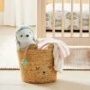 Braided Water Hyacinth Tapered Floor Basket Sleepy Bear - Cloud Island™ 1 Braided Water Hyacinth Tapered Floor Basket Sleepy Bear - Cloud Island™ -Cloud Island GUEST 1b0701f0 3320 4494 93e1 670523aa7465