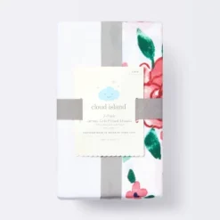 Fitted Jersey Crib Sheet - Pink Floral - 2pk - Cloud Island™ 7 Fitted Jersey Crib Sheet - Pink Floral - 2pk - Cloud Island™ -Cloud Island GUEST 3d457d13 e381 4ecc 8626 46338eaef4ab