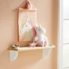 Half Moon Dots And Dash Pattern Decorative Wall Shelf - Natural White - Cloud Island™ -Cloud Island GUEST 6980e648 f691 4aac 81bb d9bc668ebdc6