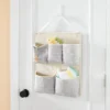 Wall Hanging Storage With Slub Stitching - Gray - Cloud Island™ 1 Wall Hanging Storage With Slub Stitching - Gray - Cloud Island™ -Cloud Island GUEST 95b56b94 c1e0 4383 b2a4 c8f5fad5c183