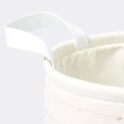 Medium Round Bin With Slub Stitching - Cream - Cloud Island™ -Cloud Island GUEST b58cb1cf 47ee 4f45 8d9f bedb76b3c240