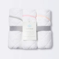 Changing Pad Liner White With Pink Edge - Cloud Island™ 3pk 7 Changing Pad Liner White With Pink Edge - Cloud Island™ 3pk -Cloud Island GUEST c0980ab8 a3f7 4465 9bf4 4a9997cb13de