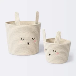 Coiled Rope Forest Animal Medium Round Storage Basket - Rabbit - Cloud Island™ 7 Coiled Rope Forest Animal Medium Round Storage Basket - Rabbit - Cloud Island™ -Cloud Island GUEST c93a41de 0032 48a6 9605 f8e891eac77f