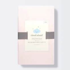 Polyester Rayon Jersey Fitted Crib Sheet - Cloud Island™ Light Pink 9 Polyester Rayon Jersey Fitted Crib Sheet - Cloud Island™ Light Pink -Cloud Island GUEST e67a4114 4e11 4d4d 963a cf7b13967bcc