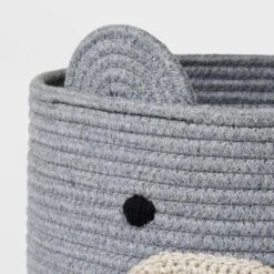 Coiled Rope Storage Bin Large Bear - Cloud Island™ -Cloud Island GUEST e86c575c cd93 4a1b bc07 c161eb28c454