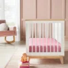 Polyester Rayon Fitted Crib Sheet - Solid Mauve - Cloud Island™ -Cloud Island GUEST f32e9a53 9159 4ed3 835b ef8382528893